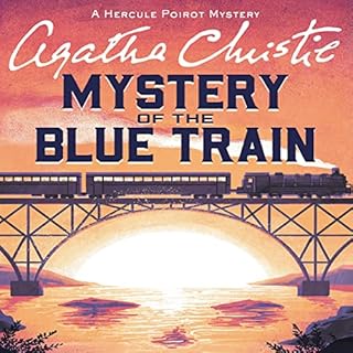 The Mystery of the Blue Train Audiolibro Por Agatha Christie arte de portada