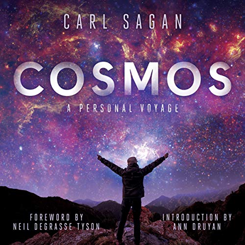 Cosmos Audiolibro Por Carl Sagan arte de portada