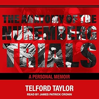 The Anatomy of the Nuremberg Trials Audiolibro Por Telford Taylor arte de portada