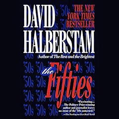 The Fifties Audiolibro Por David Halberstam arte de portada