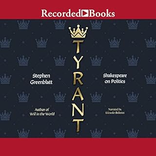 Tyrant Audiobook By Stephen Greenblatt cover art