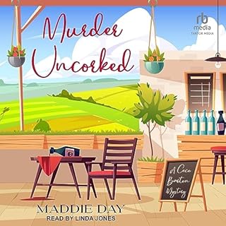 Murder Uncorked Audiolibro Por Maddie Day arte de portada