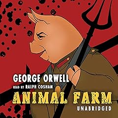 Animal Farm Audiolibro Por George Orwell arte de portada