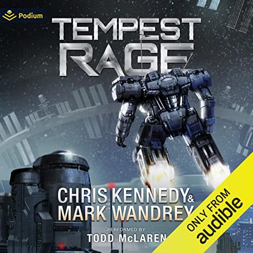 Tempest Rage Audiolibro Por Chris Kennedy, Mark Wandrey arte de portada