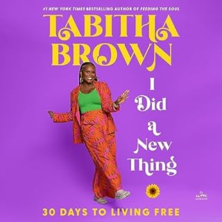 I Did a New Thing Audiolibro Por Tabitha Brown arte de portada