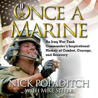 Once a Marine Audiolibro Por Nick Popaditch, Mike Steere arte de portada