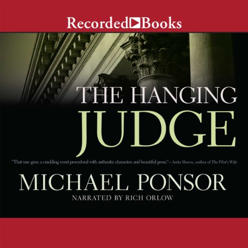 The Hanging Judge Audiobook By Michael Ponsor cover art