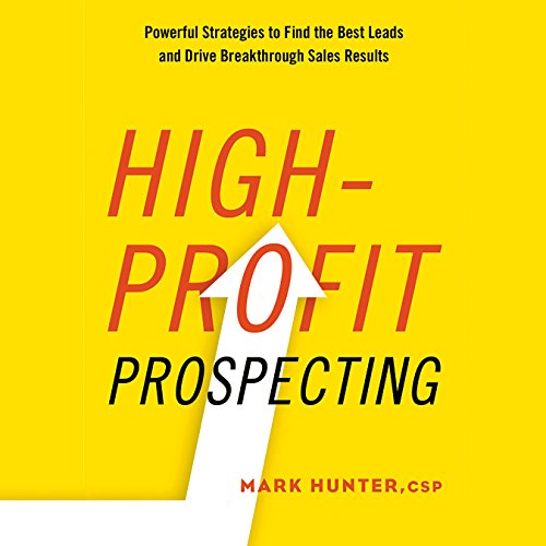 High-Profit Prospecting Audiolibro Por Mark Hunter CSP arte de portada