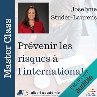 Pr&eacute;venir les risques &agrave; l'international Audiolibro Por Joselyne Studer-Laurens arte de portada