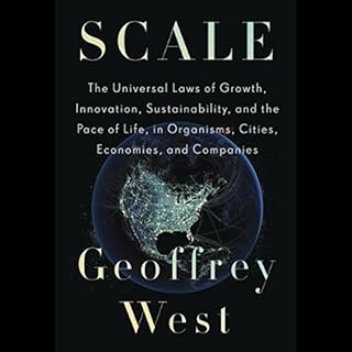 Scale Audiolibro Por Geoffrey West arte de portada