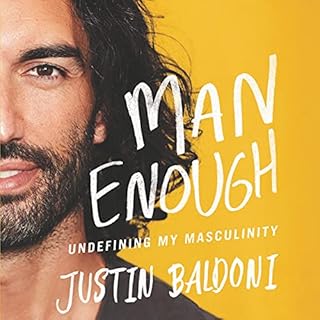 Man Enough Audiolibro Por Justin Baldoni arte de portada