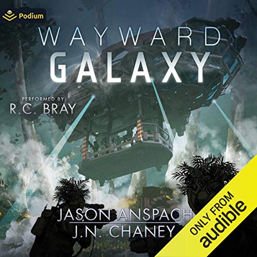 Wayward Galaxy Audiolibro Por Jason Anspach, J. N. Chaney arte de portada