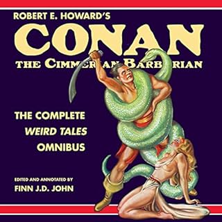 Robert E. Howard's Conan the Cimmerian Barbarian Audiolibro Por Robert E. Howard, Finn J. D. John arte de portada