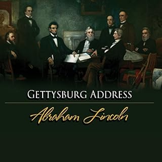 The Gettysburg Address Audiolibro Por Abraham Lincoln arte de portada