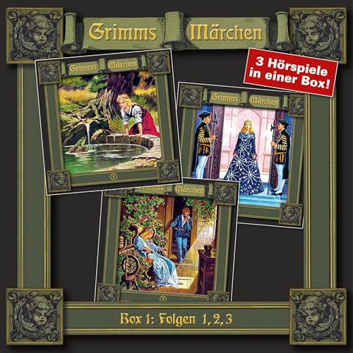 Grimms M&auml;rchen Box 1 - Folgen 1, 2, 3 Titelbild