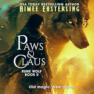 Paws & Claus Audiolibro Por Aimee Easterling arte de portada