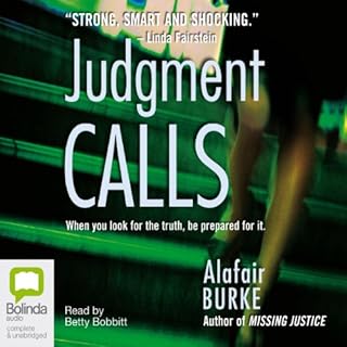 Judgment Calls Audiolibro Por Alafair Burke arte de portada