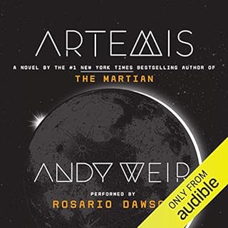 Artemis Audiolibro Por Andy Weir arte de portada