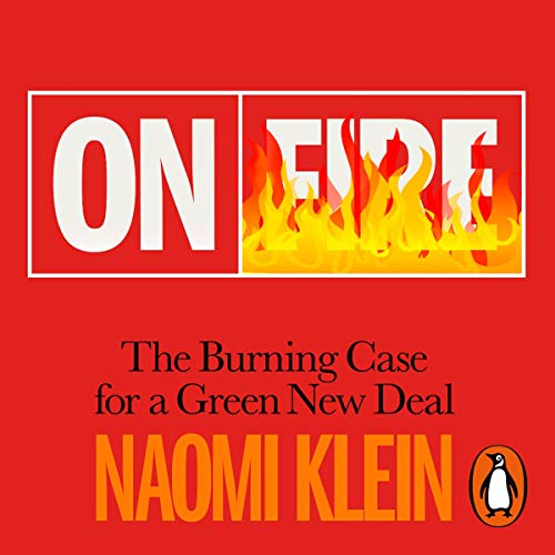 On Fire Audiolibro Por Naomi Klein arte de portada