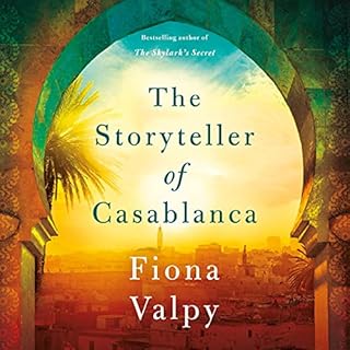 The Storyteller of Casablanca Audiolibro Por Fiona Valpy arte de portada