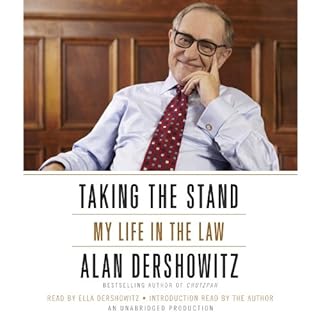 Taking the Stand Audiobook By Alan Dershowitz cover art