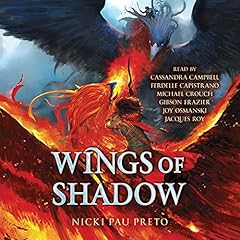 Wings of Shadow Audiolibro Por Nicki Pau Preto arte de portada