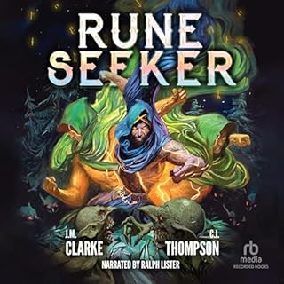 Rune Seeker Audiolibro Por J.M. Clarke, C.J. Thompson arte de portada