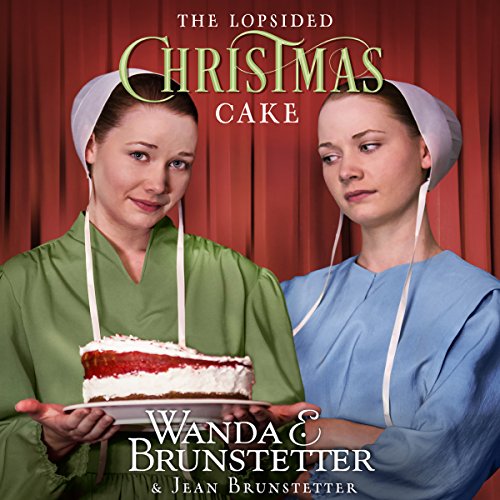 The Lopsided Christmas Cake Audiolibro Por Wanda E. Brunstetter, Jean Brunstetter arte de portada