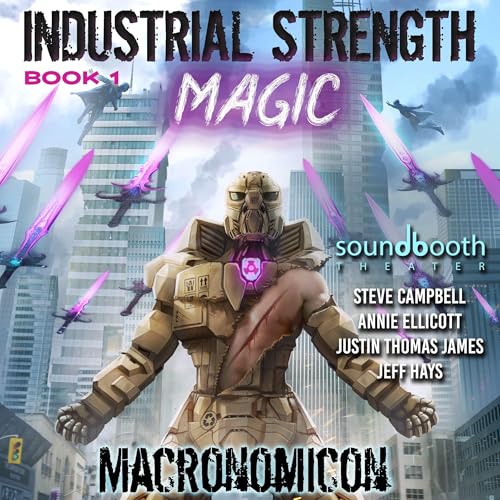 Industrial Strength Magic Audiolibro Por Macronomicon arte de portada