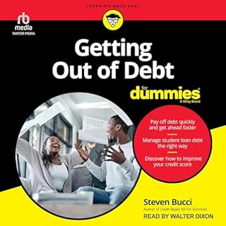 Getting Out of Debt for Dummies cover art