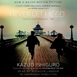 Never Let Me Go Audiolibro Por Kazuo Ishiguro arte de portada