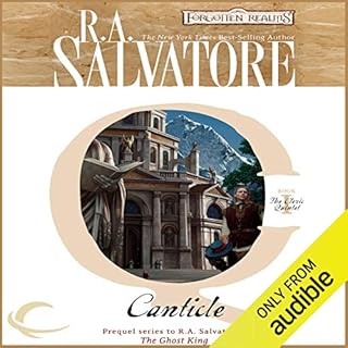 Canticle Audiolibro Por R. A. Salvatore arte de portada