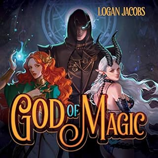 God of Magic Audiolibro Por Logan Jacobs arte de portada