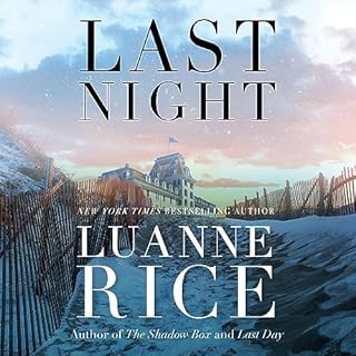 Last Night Audiolibro Por Luanne Rice arte de portada