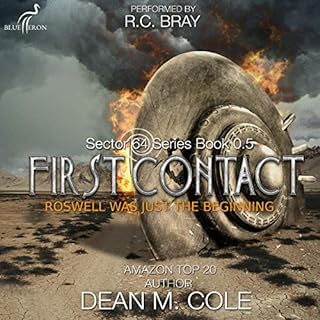 Sector 64: First Contact Audiolibro Por Dean M. Cole arte de portada