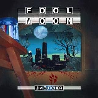 Fool Moon Audiolibro Por Jim Butcher arte de portada