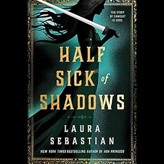 Half Sick of Shadows Audiolibro Por Laura Sebastian arte de portada