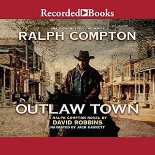 Outlaw Town Audiolibro Por David Robbins arte de portada