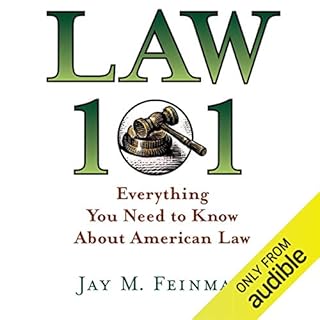 Law 101 Audiolibro Por Jay M. Feinman arte de portada