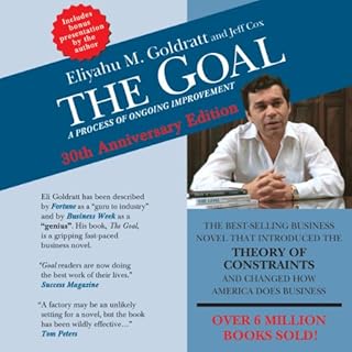 The Goal Audiobook By Eliyahu M. Goldratt, Jeff Cox cover art