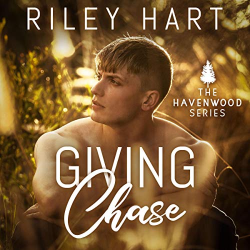 Diseño de la portada del título Giving Chase