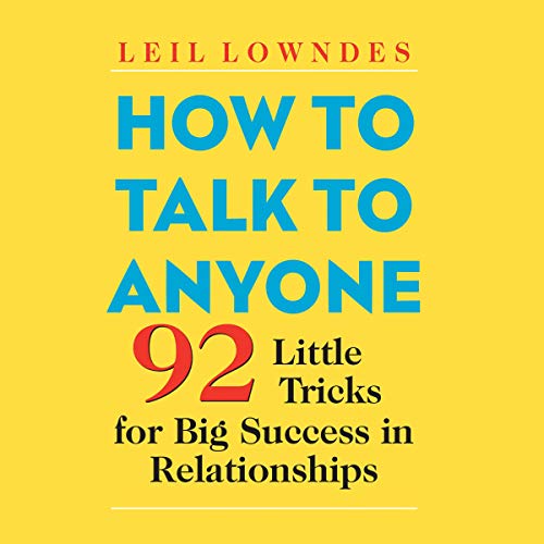 How to Talk to Anyone Audiolibro Por Leil Lowndes arte de portada