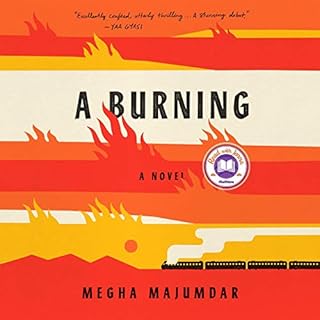 A Burning Audiolibro Por Megha Majumdar arte de portada