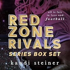 The Red Zone Rivals Series Box Set Audiolibro Por Kandi Steiner arte de portada