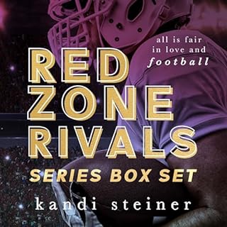 The Red Zone Rivals Series Box Set Audiolibro Por Kandi Steiner arte de portada