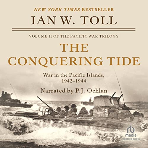 The Conquering Tide Audiolibro Por Ian W. Toll arte de portada