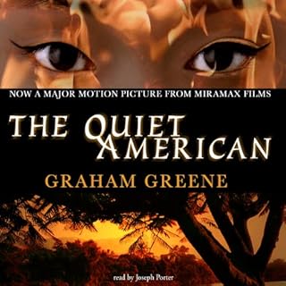 The Quiet American Audiolibro Por Graham Greene arte de portada