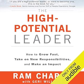 The High-Potential Leader Audiolibro Por Ram Charan, Geri Willigan arte de portada