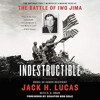 Indestructible Audiolibro Por Jack H. Lucas, D.K. Drum arte de portada