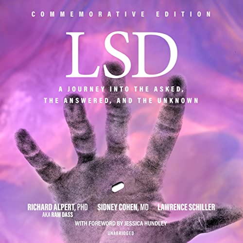 LSD Audiolibro Por Richard Alpert PhD a.k.a. Ram Dass, Sidney Cohen MD, Lawrence Schiller arte de portada